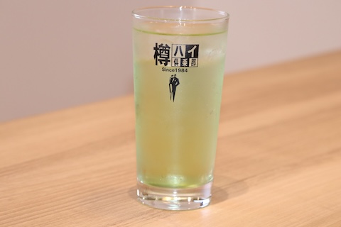 青リンゴサワー
