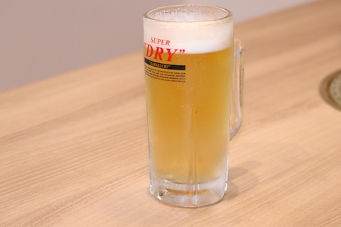 シャンディーガフ（ジンジャー＋ビール）